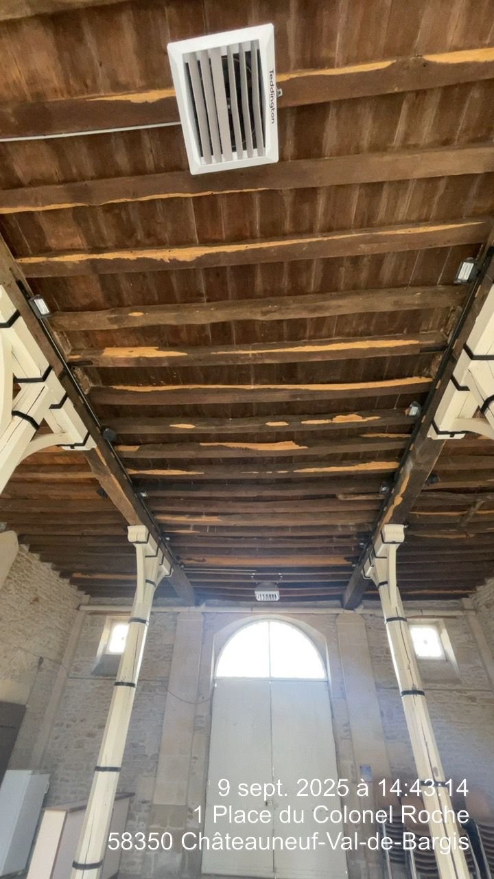 Installation de destratificateur d’air à Châteauneuf-Val-de-Bargis (Nièvre)