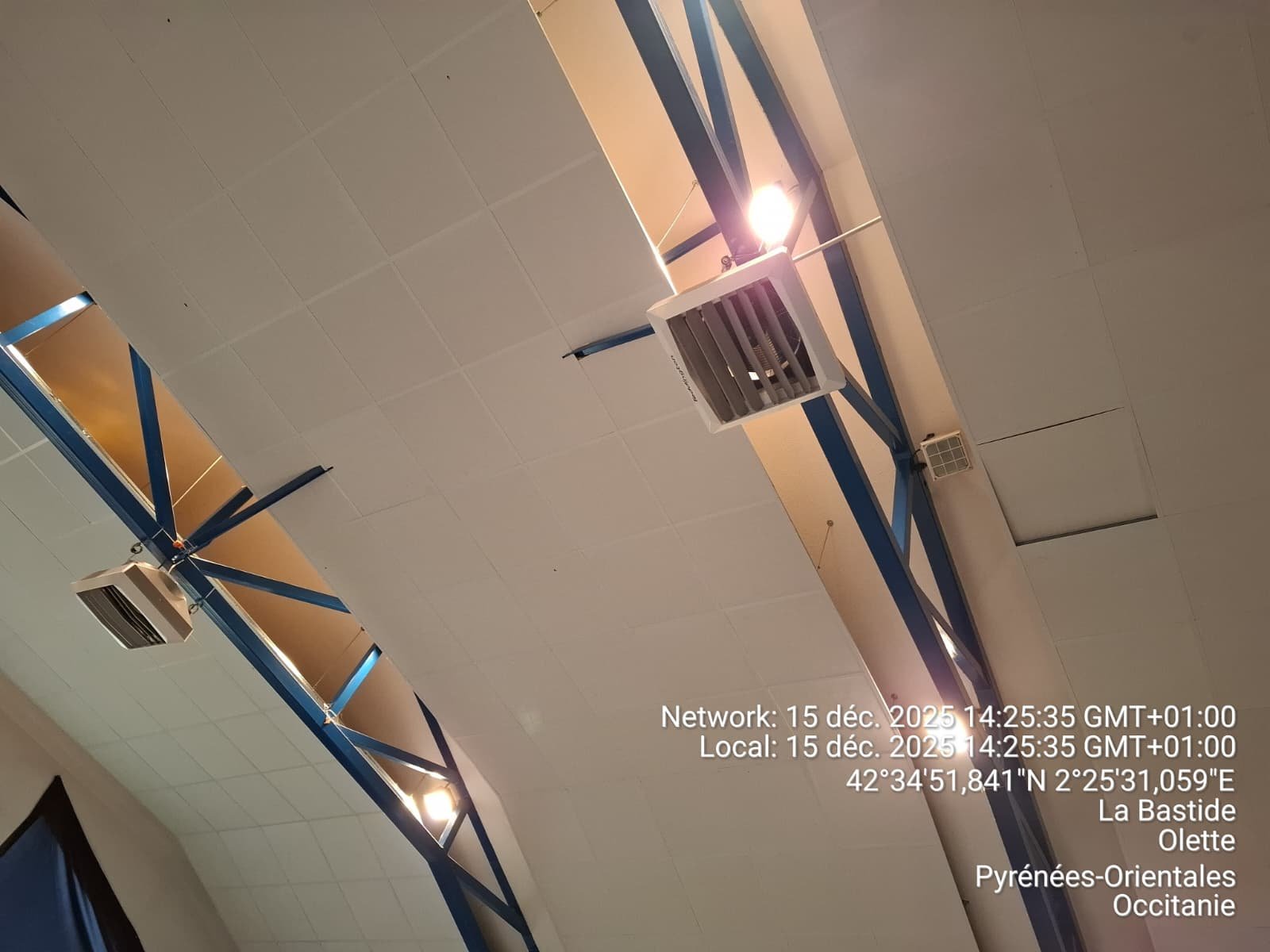 Isolation thermique de la toiture d’une salle polyvalente – Olette (66)